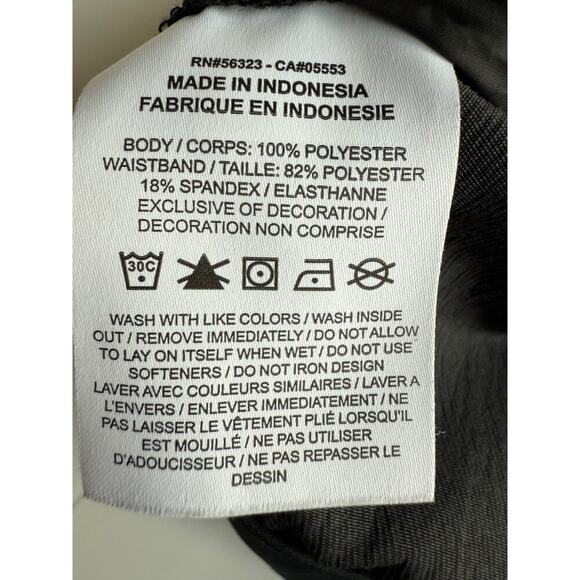 Nike Women's Small Team Tech Pack Woven Lightweight Comfort Short Black - Picture 6 of 7